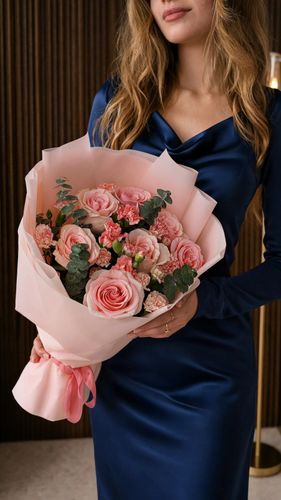 Персиковый чай · сборный букет
